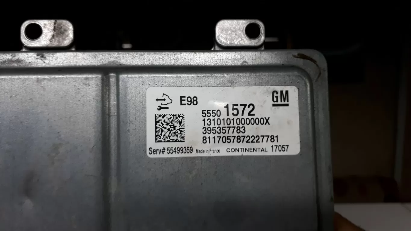 OPEL ECÜ E98 55501572 5550 1572 55499359