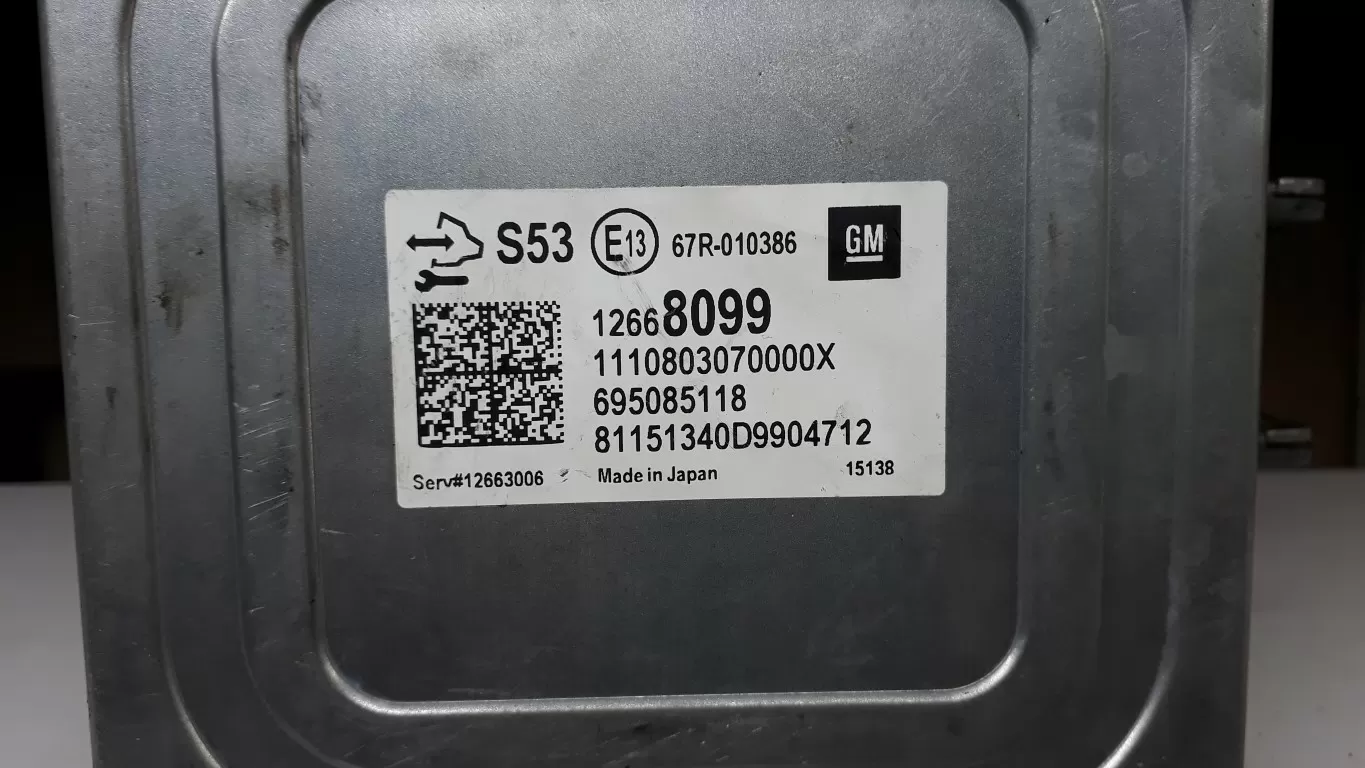 12668099 1110803070000X 695085118 Landrover Motor Beyni