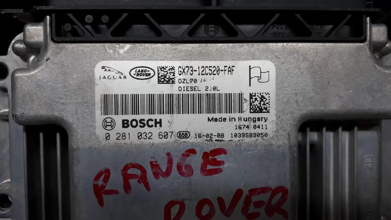 ECU LAND-ROVER JAGUAR 0281032607 6X73-12C52-FAF 0281032607