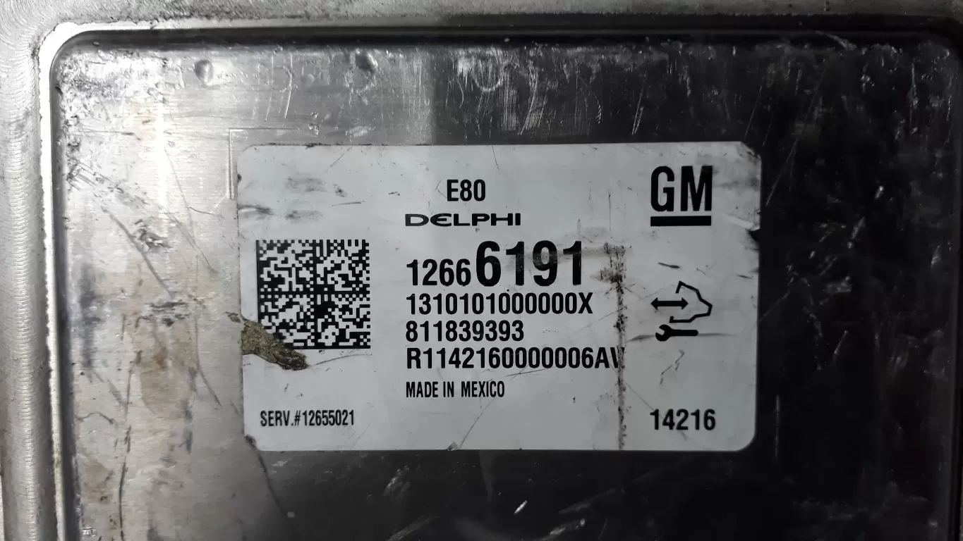 12666191 OPEL CORSA E MOTOR BEYNİ DELPHI E80