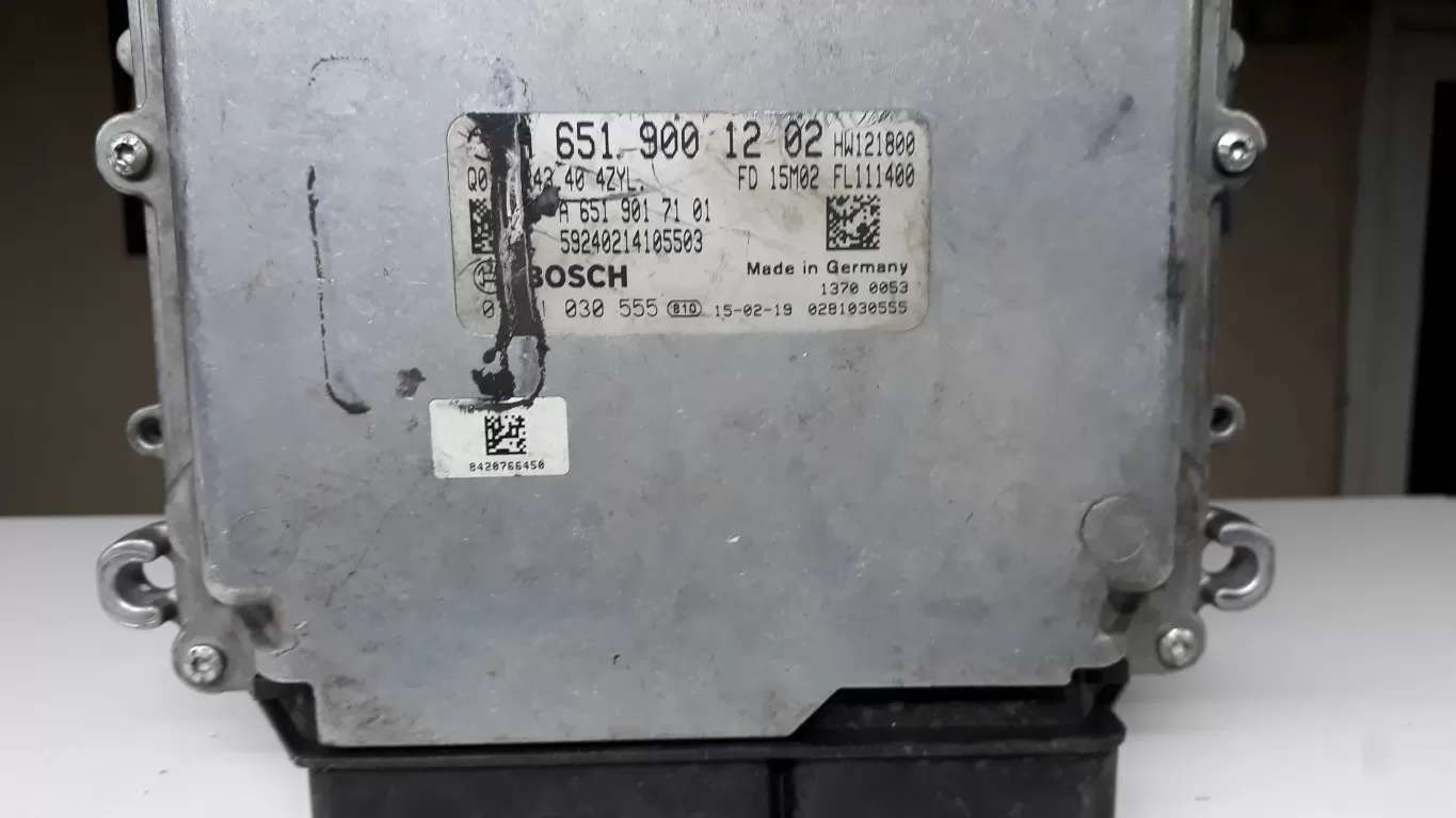 A6519001202 0281030555 CR43.40 Mercedes W166 ML350 Motor Beyni