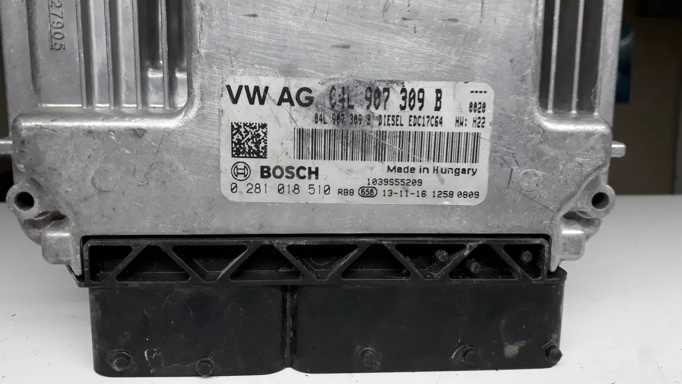 04L907309B 0281018510 VW GOLF 1.6 MOTOR BEYNI EDC17C64 BEYİNCİM.COM