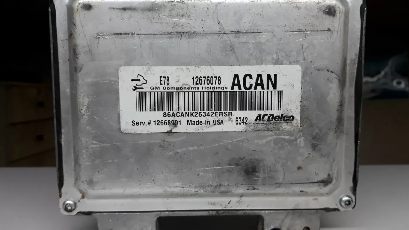 CHEVROLET CRUZ MOTOR BEYNİ ECU 12668991 12676078 GM E78