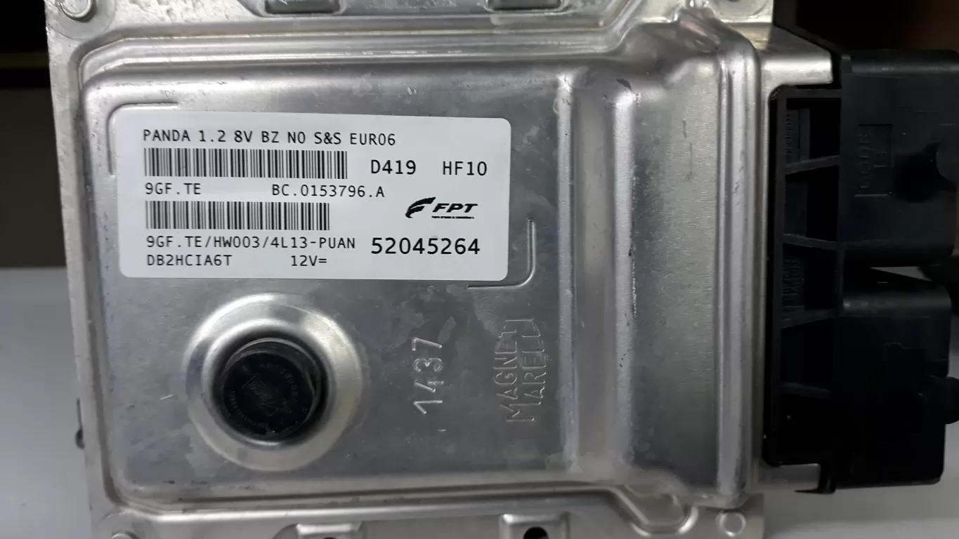 Fiat panda 1.2 magneti marelli 52045264 9GF.TE 9GFTE HW003 – Fiat motor beyni