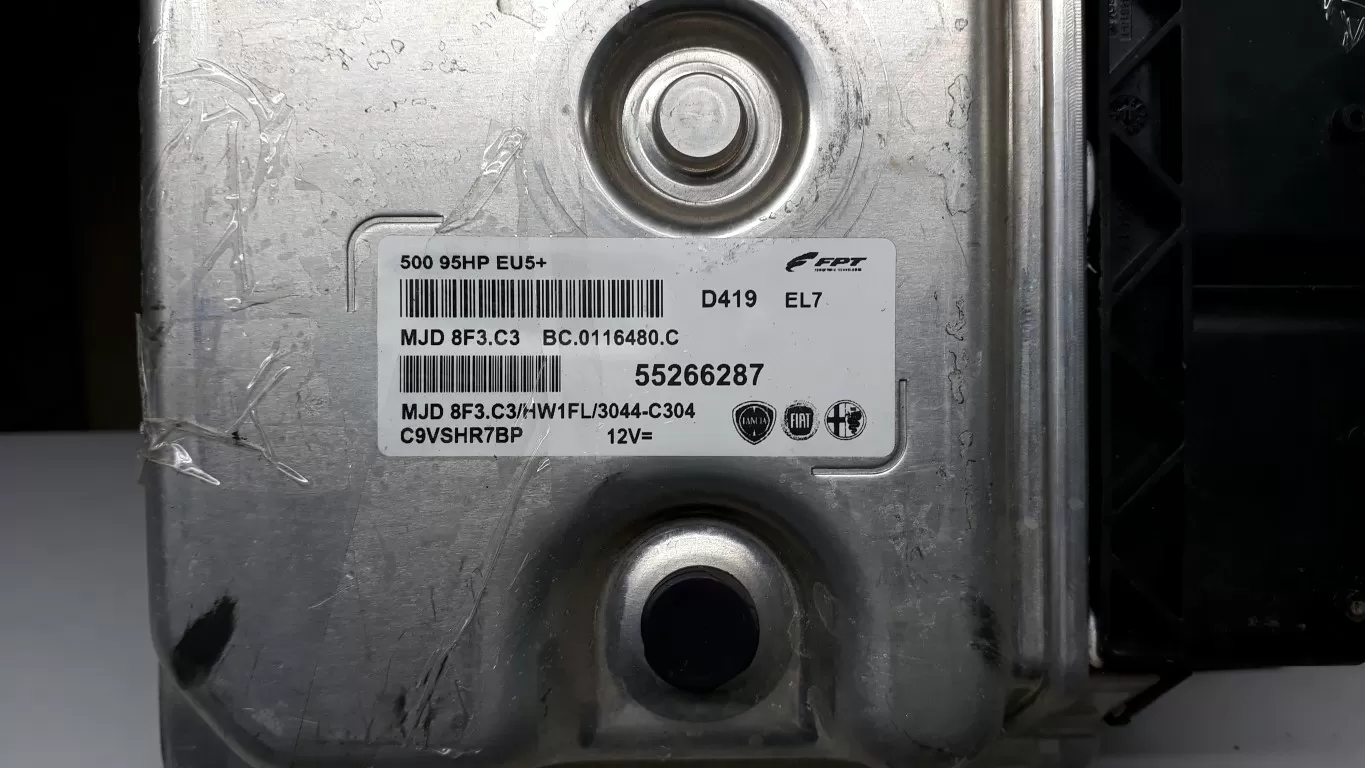 Fiat 500 1.3 JTD Mjet 95.0PS / 69.9KW MJ8F3 55266287 – Fiat motor beyni