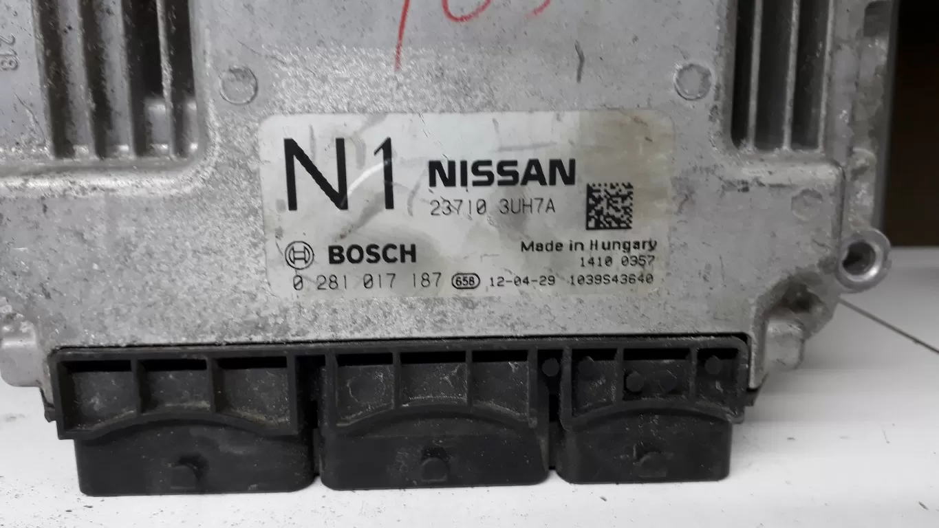 2013 Nissan X-iz T31 2.0 Motor Kontrolü ECU 0281017187 23710 3uh7a