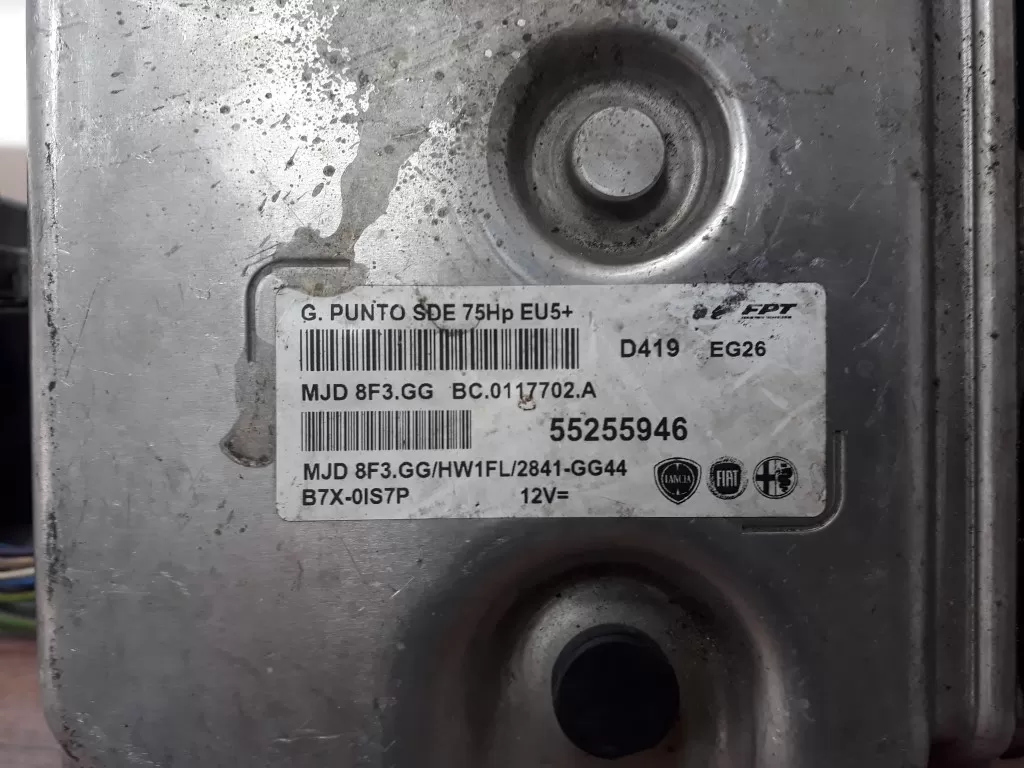 55255946 FİAT G PUNTO MOTOR BEYNI MJD 8F3 – Fiat motor beyni