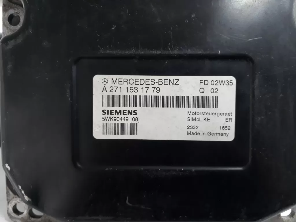 MERCEDES M271 200 KOMPRESOR MOTOR BEYNİ A2711531779 A2711534279.