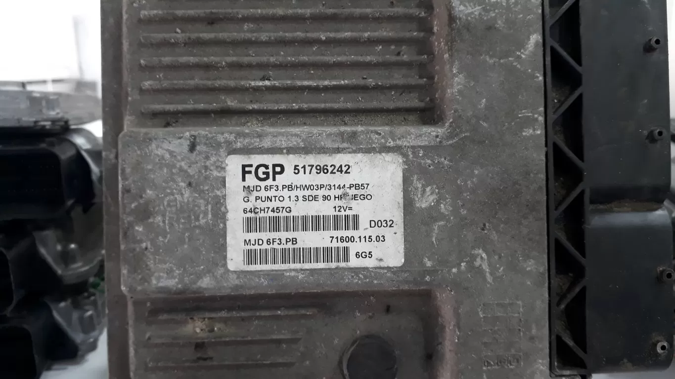 Fiat Grande Punto 1.3 JTD 2007 51796242 MJD 6F3 – Fiat motor beyni