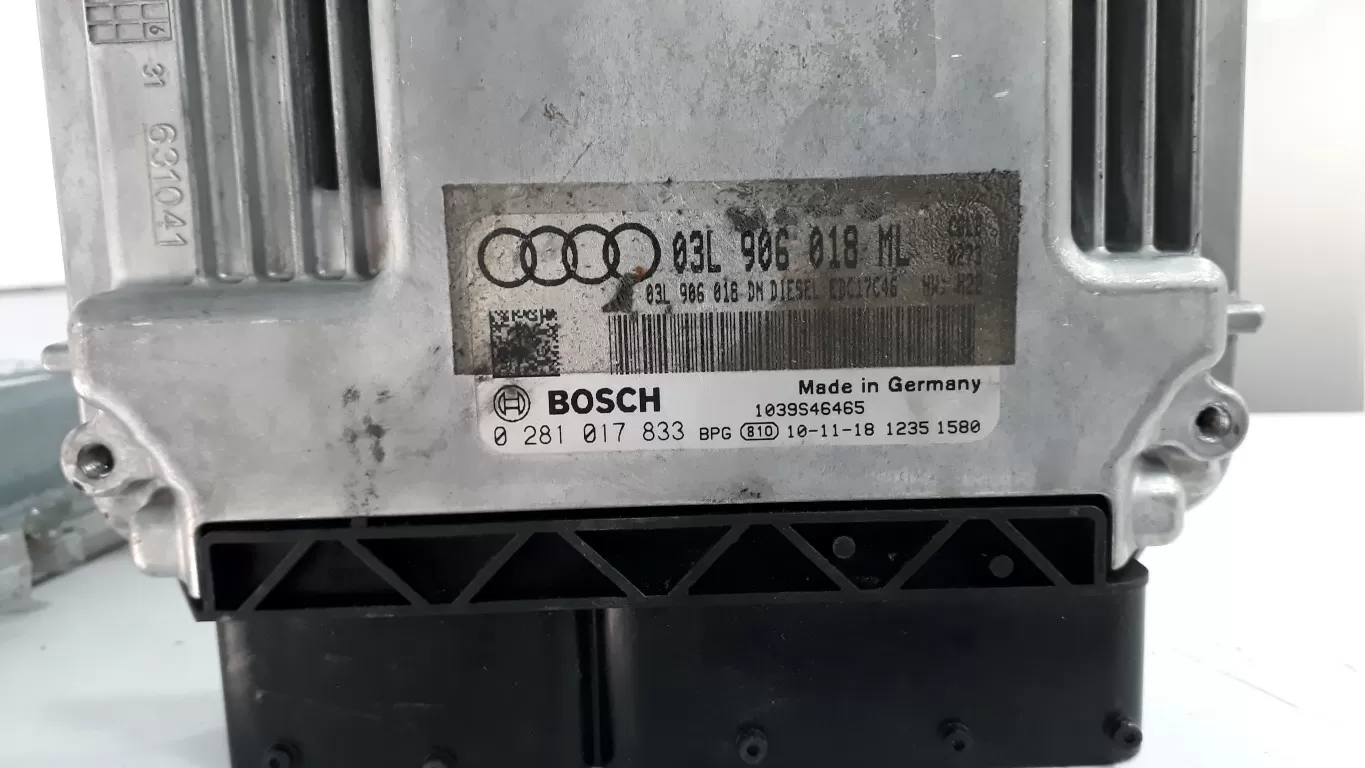 AUDI Q5 2.0 TDI BOSCH 0 281 017 833, 0281017833, 03L 906 018 ML, 03L906018ML, EDC17C46 – Audi motor beyni