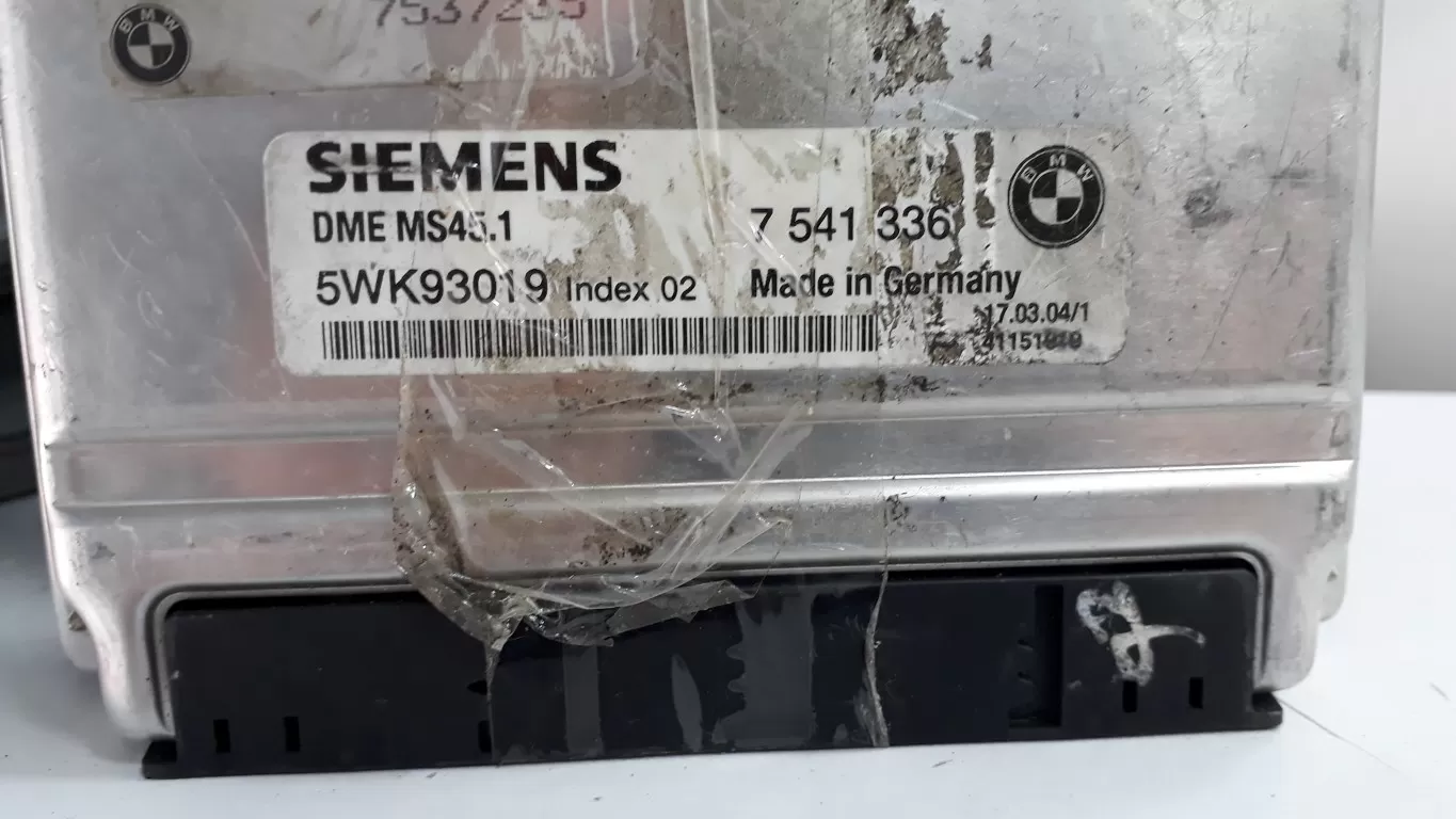 SIEMENS DME MS45.1 ECU 7541336 E 60 – BMW motor beyni