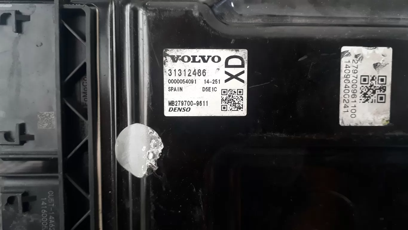 2015 VOLVO XC60 D4 MOTOR KONTROL MODÜLÜ UNIT DENSO 31312486 XD