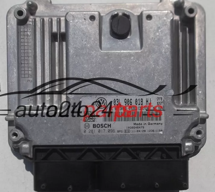 VW VOLKSWAGEN SHARAN 2.0 TDI BOSCH 0 281 017 096, 0281017096, 03L 906 018 HJ,