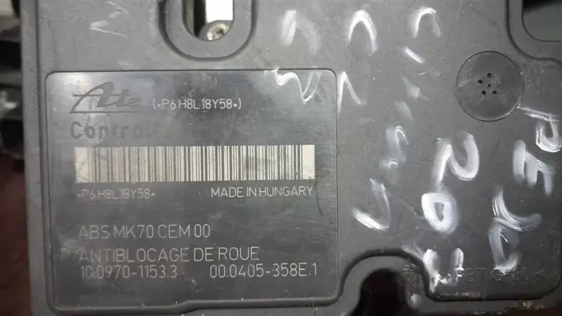 PEUGEOT 207 C3 POMPA ABS MK70 CEM 00 ABSMK70CEM00 10.0970-1153.3