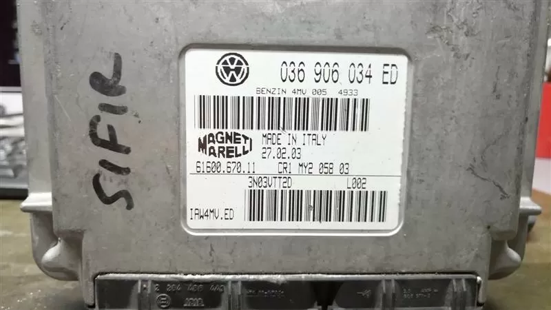 VW POLO MOTOR BEYNI 036906034ED IAW4MV.ED