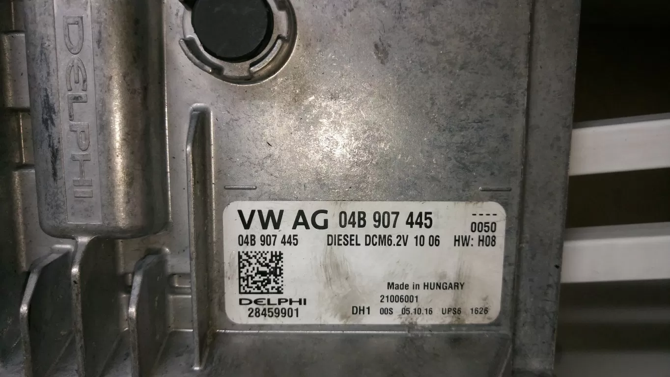 04B907445 DIESEL DCM6.2V 10 06 HW:H08 .0050 DELPHI 2845901 BEYİNCİM.COM
