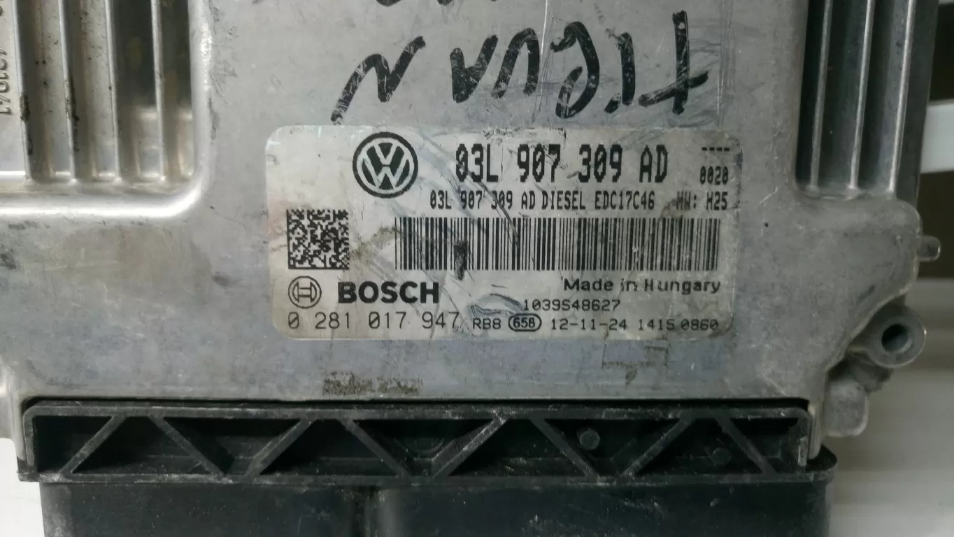 03L907309AD-0281017947 VW TİGUAN MOTOR BEYNİ EDC17C46