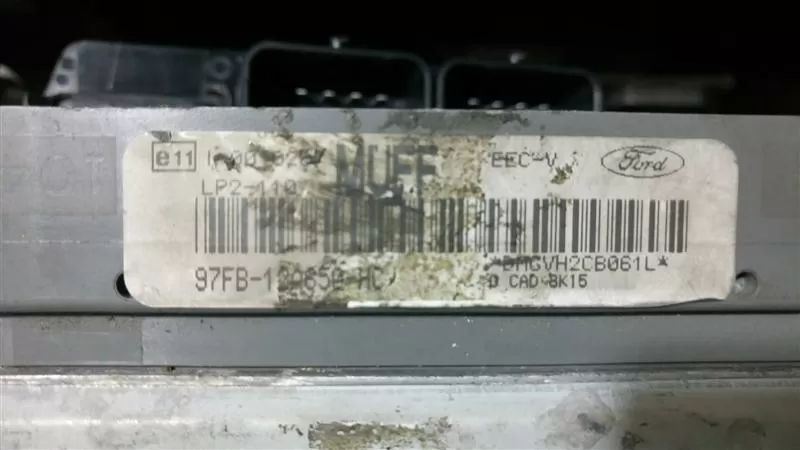 FORD FİESTA MOTOR BEYNİ 97FB 12A650 HC MUFF – Ford motor beyni