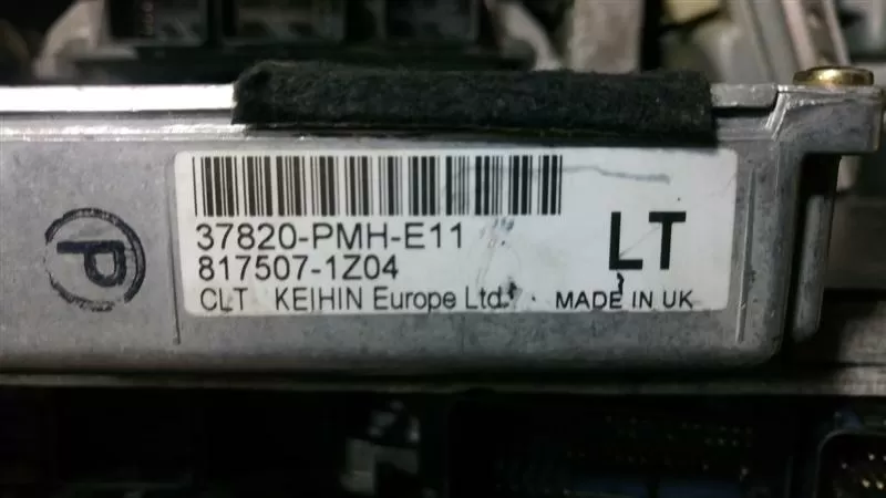 Honda Civic 1 6 Engine ECU 37820 PMH E11 ZN 37820PMHE11 Lt