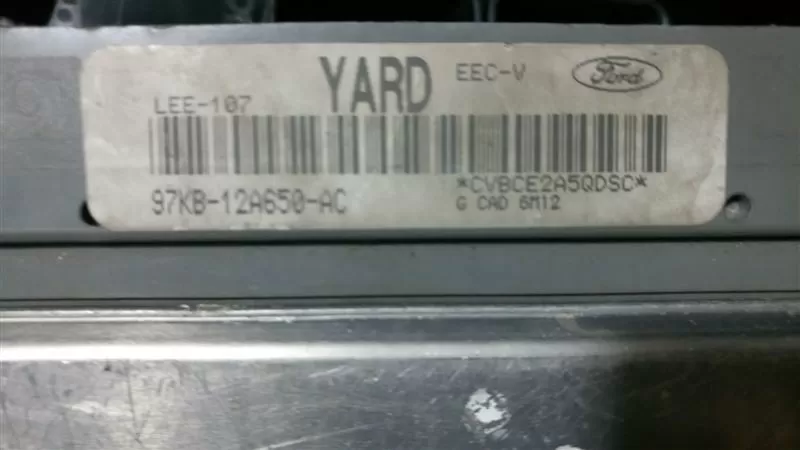 ECU ENGINE CONTROLLER FORD KA 1.3 97KB-12A650-AC