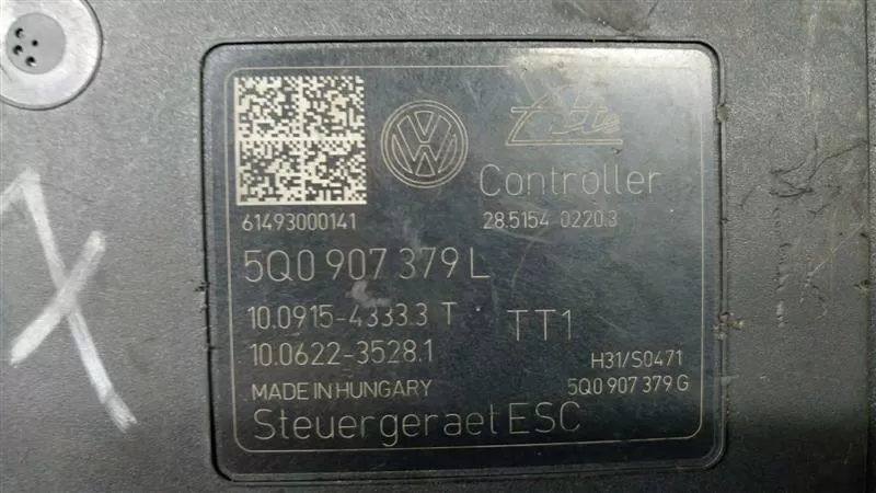 VW Golf 7 ABS Pump 5Q0907379L 10 0915 4333 3