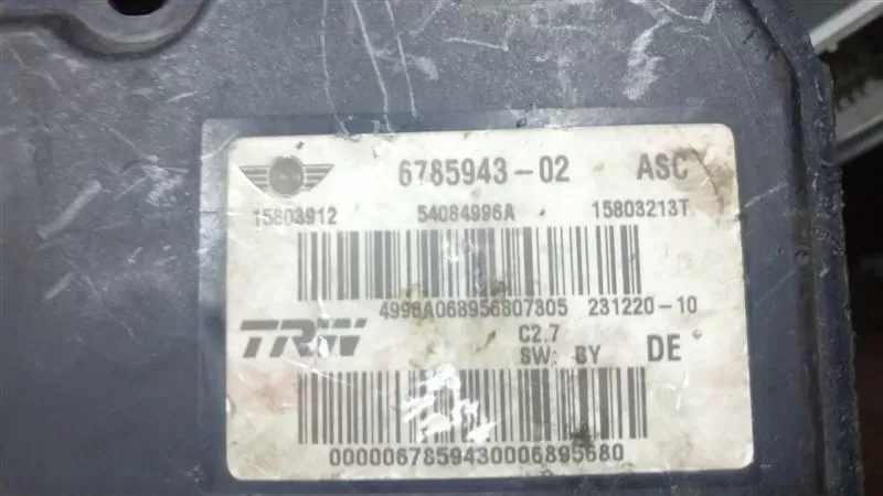 Mini Cooper ABS Pump Module 6785943-02 15803213T