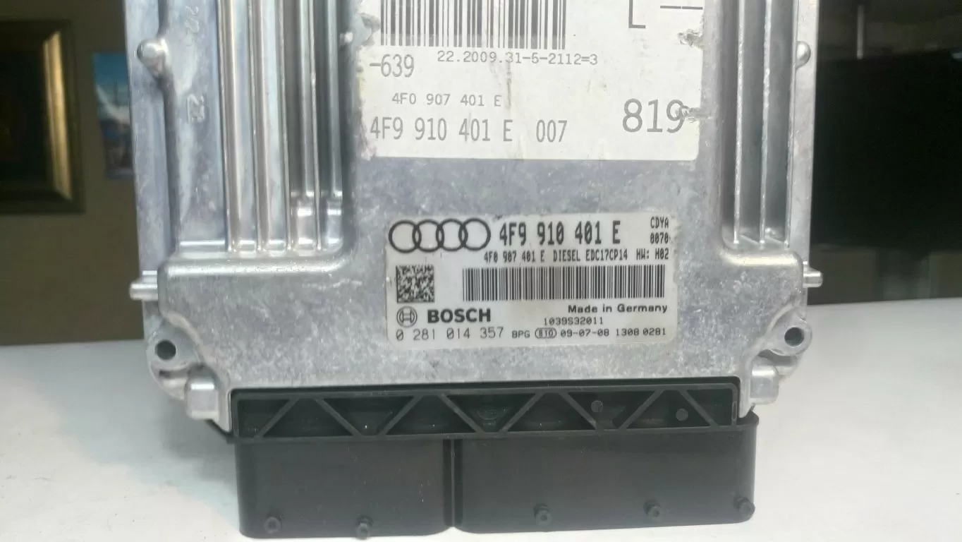 Audi 3.0tdi CDYA 4F9910401E 4F0907401E 0281014357 – Audi motor beyni
