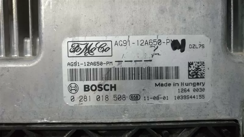 2010 Ford Mondeo Mk4 2.0 Tdci Engine Ecu Ag91-12A650-PM
