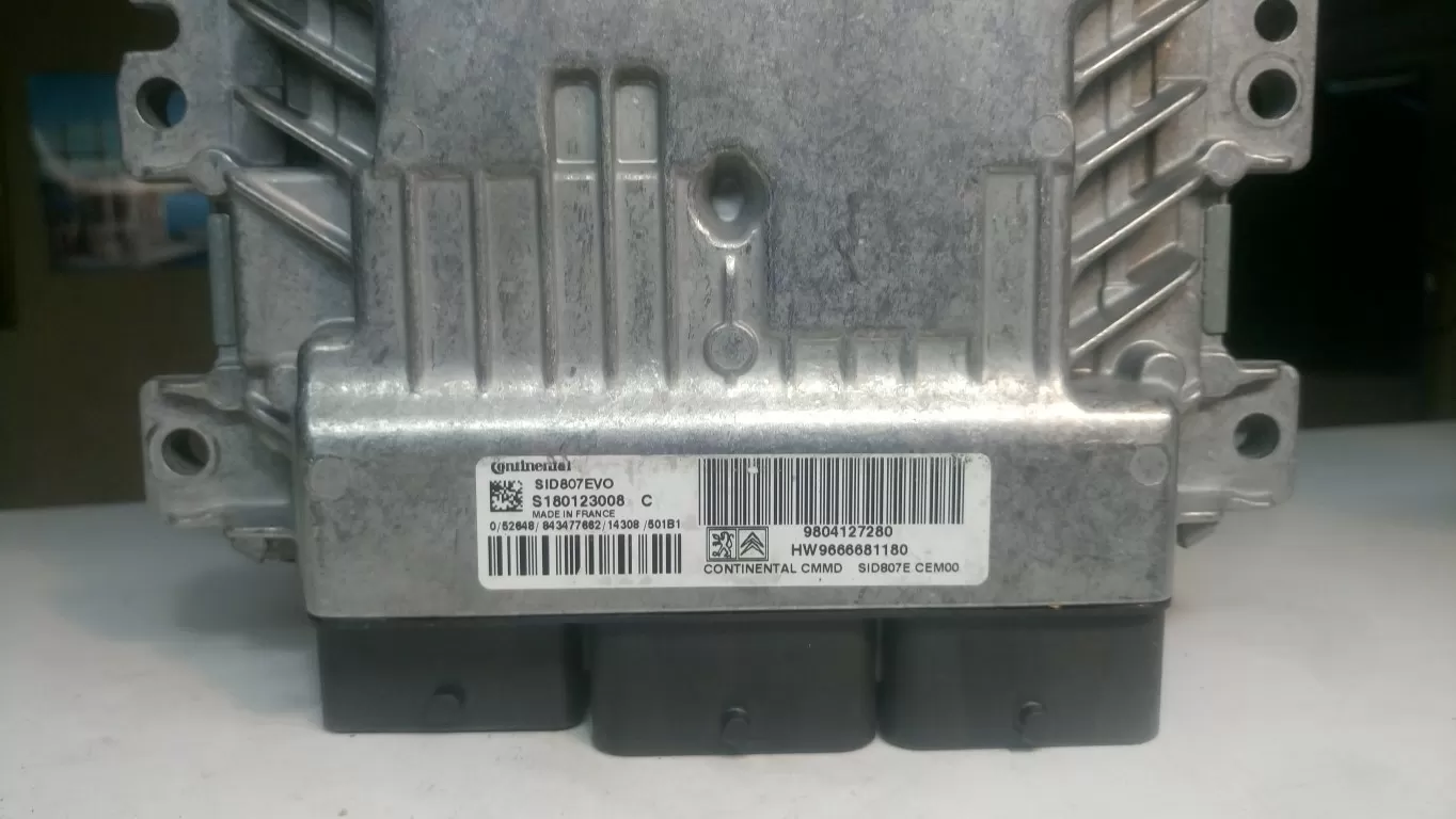 Peugeot 508 308 Motor Beyni 9804127280 HW9666681180 - SID807 EVO