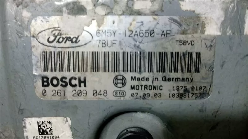 Ford Focus 2.5ST, 0261209048, 0 281 209 048, 6M5Y-12A650-AE