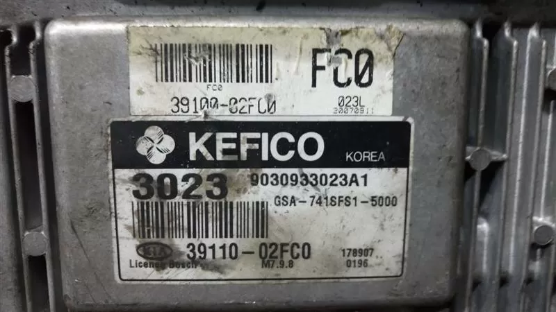 Kia Picanto ECU 39110-02FC0