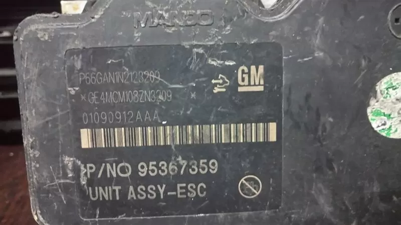 Opel Vauxhall Mokka ABS Pump and Control Module 95367359