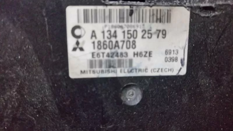 Mitsubishi Colt Smart 1.1 engine ECU A1341502579 E6T42483 A