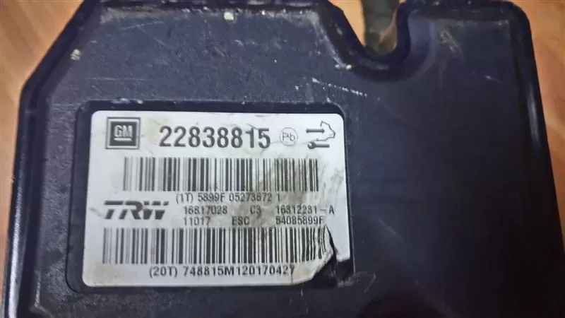 OPEL INSİGNİA ABS BEYNİ ABS MODULÜ 22838815 GM