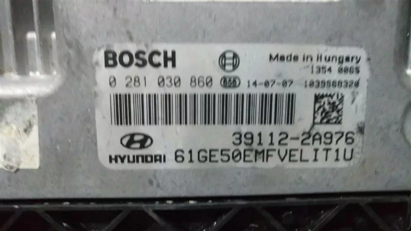 Hyundai I30 2011-2014 1.6 CRDi Engine ECU 0281030860 339112-2A976 – Hyundai motor beyni
