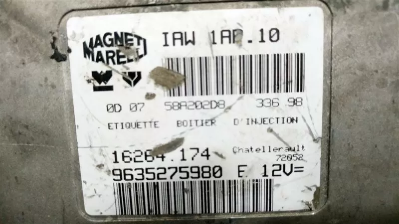 iaw1ap.10 9635275980 pejo beyi̇n ecü 306 – Peugeot motor beyni
