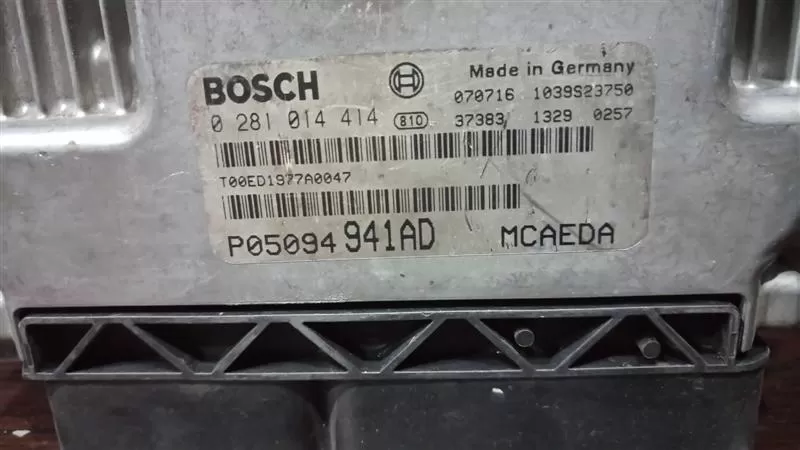 ECU: Jeep Compass 2.0TDI 0281014414 p05094 941AD