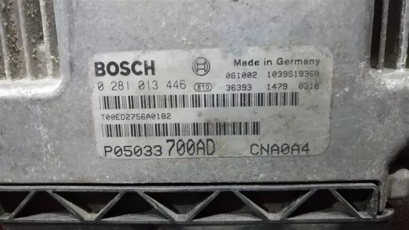 Chrysler Sebring JS 2.0 CRD ECU 0281013446 0 281 013 446