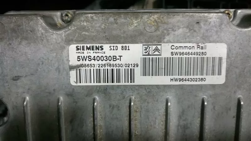 SIEMENS SID 801 5WS40030B-T SW9646449280