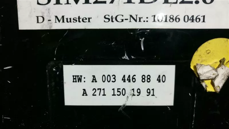 A2711500391 A0034468840 MERCEDES-BENZ