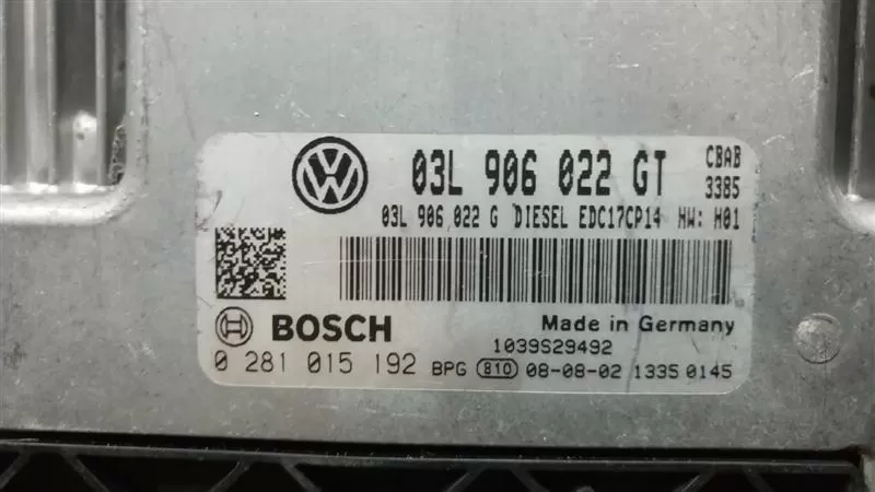 VOLKSWAGEN-VW 03L906022GT Bosch 0281015192
