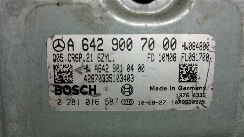 MERCEDES 0281016587 A6429007000