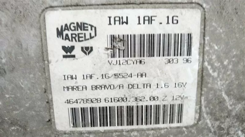 FİAT MAREA 1.6 16V MOTOR BEYNİ / IAW 1AF.16 – Fiat motor beyni