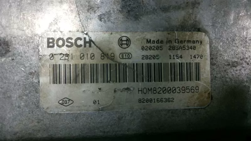 KİA RİO 1.1 MOTOR BEYNİ 39130-2A271 DDCR 28386477
