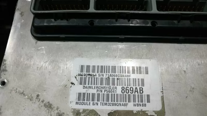 jeep grand cherokee 4.7 v8 motorola 71a068cqsa30, p56041 869ab