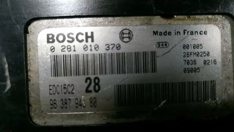 Ford Fiesta MK7 motor beyni C1B1-12A650-AG 0281030282