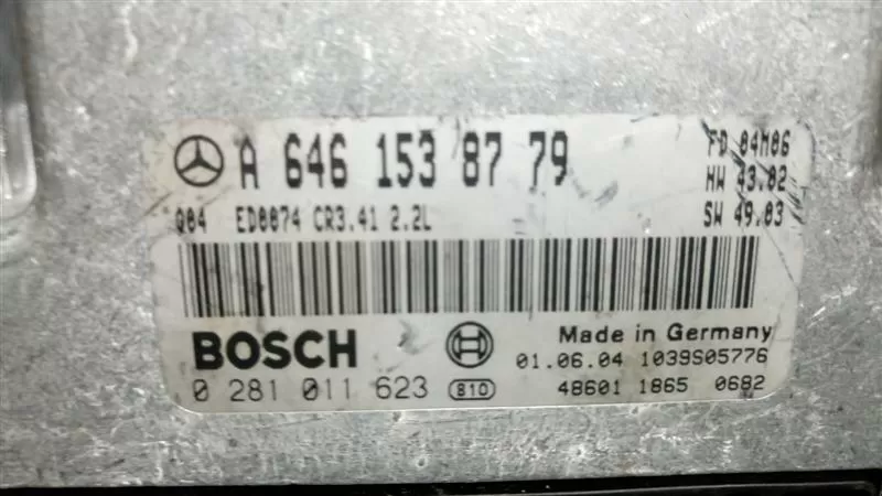 MERCEDES E211 2.2CDI A6461538779 0281011623