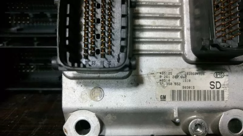 OPEL CORSA.C 1.2 MOTOR BEYNİ Z12XE 55350552 - 0261207962