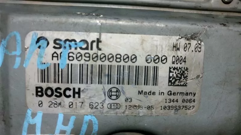 KOMPUTER SMART 451 0.8 CDI 0281017623