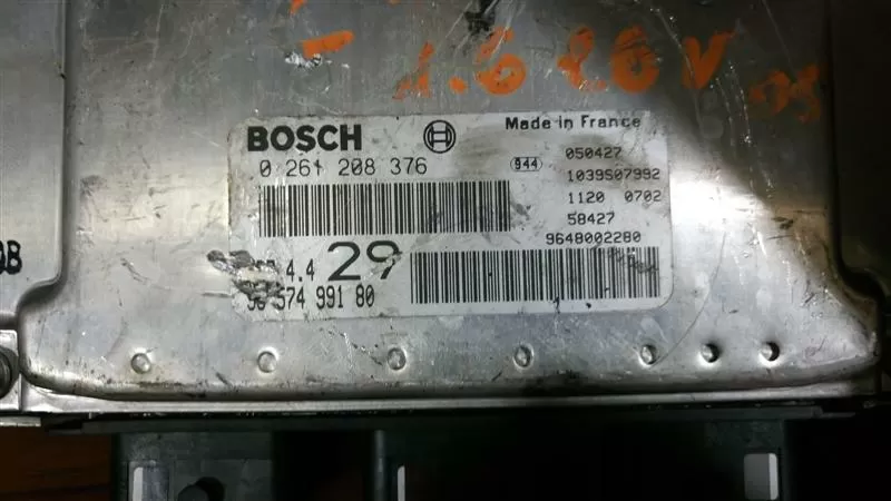 CITROEN C2 1.6 VTS 0261208376 9657499180